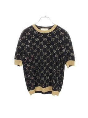 Gucci Gg Cotton Lame Short Sleeve #273303G51B